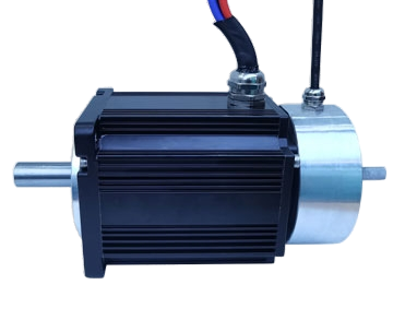 150W 24V ڈبل شافٹ سروو موٹر