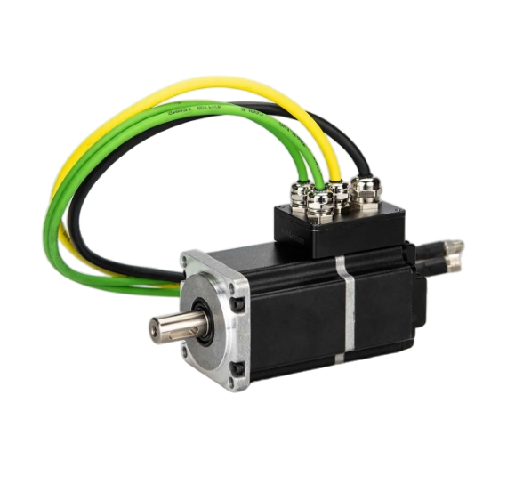 150W 24V ڈبل شافٹ سروو موٹر
